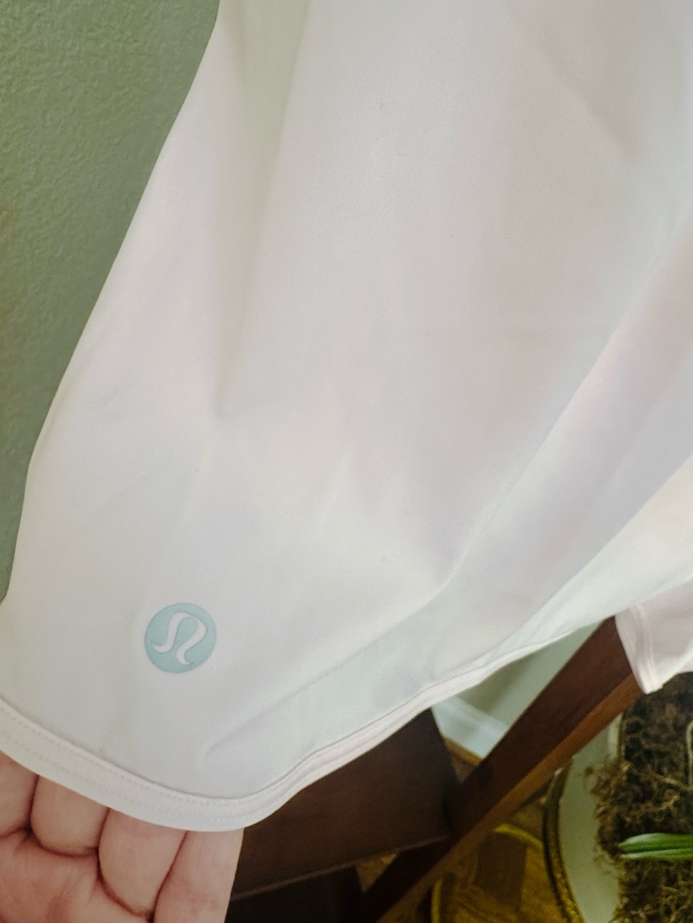 lululemon athletica White Athletic Skort with Subtle Logo